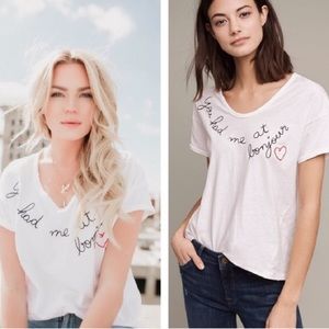 ⭐️ Top-rated! Anthropologie Embroidered T-shirt ❤️